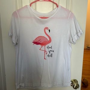 Flamingo Kate spade shirt